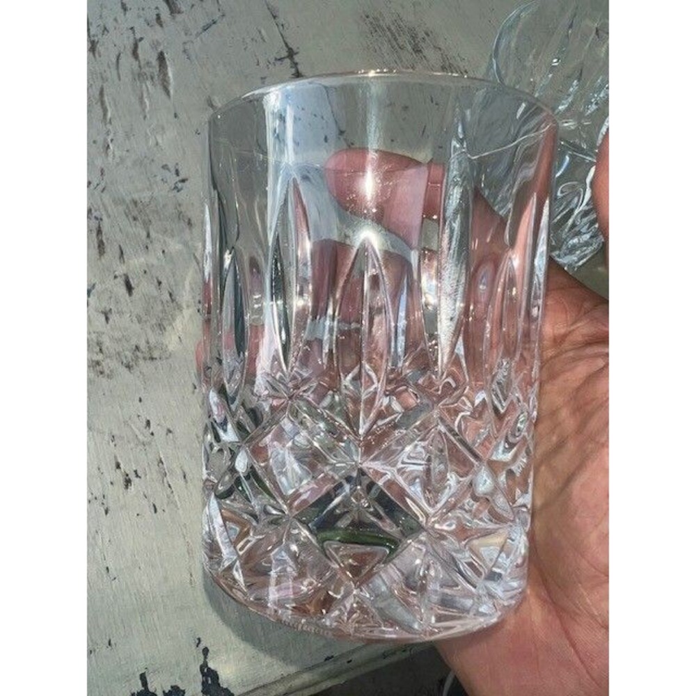 Nachtmann Pair of 10 oz Lead Crystal Whiskey Glasses (no chips)
